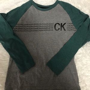 Boys Calvin Klein long-sleeve t-shirt